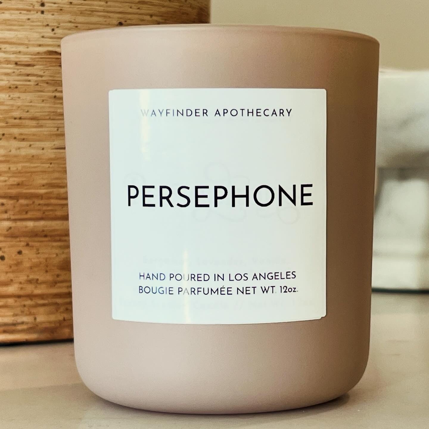 Persephone 12 oz. Hand Poured Luxury Candle: