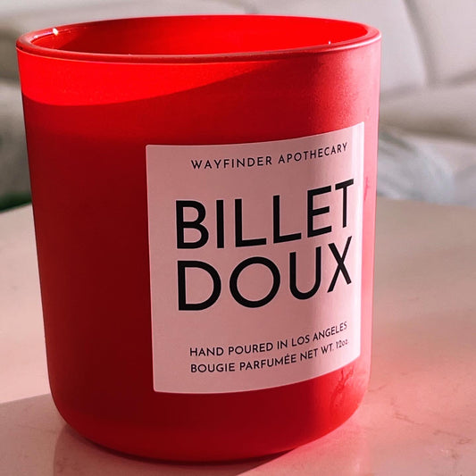 Billet Doux 12 oz. Luxury Hand Poured Candle