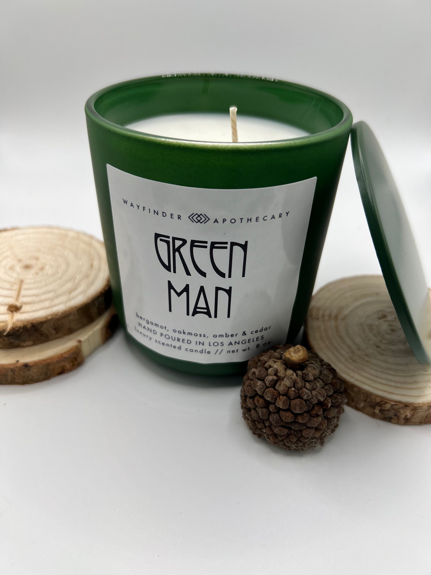 Green Man 8 oz. Hand Poured Luxury Candle